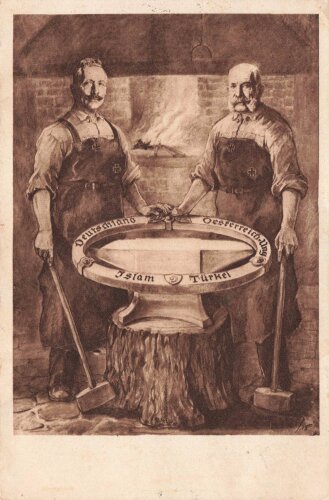 1. Weltkrieg, Ansichtskarte "Deutschland -...