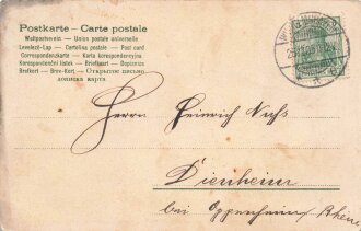 1. Weltkrieg, Ansichtskarte "Unsere Marine"