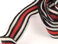 Band zum Ehrenkreuz für Frontkämpfer. Schmale Ausführung für die Bandspange 16 mm. Gesamtlänge 93cm