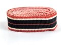 Band für die Kriegsverdienstmedaille, Schmale Ausführung für die Bandspange 16 mm. Gesamtlänge 250cm