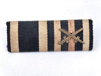 Bandspange Eisernes Kreuz 2.Klasse 1914 / Ehrenkreuz für Frontkämpfer, 49mm