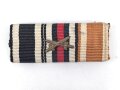 Bandspange Eisernes Kreuz 2.Klasse 1914 / Ehrenkreuz für Frontkämpfer / Schutzwallehrenzeichen, 46mm