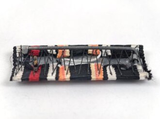 Bandspange Eisernes Kreuz 2.Klasse 1914 / Kriegsverdienstkreuz 2. Klasse 1939 /  Ehrenkreuz für Frontkämpfer, 45mm