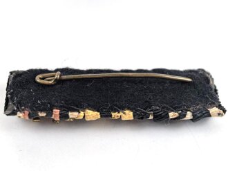 Bandspange Eisernes Kreuz 2.Klasse 1914 / Württembergische Verdienstmedaille / Ehrenkreuz für Frontkämpfer,  55mm