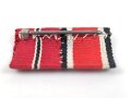 Bandspange Eisernes Kreuz 2.Klasse 1939 / Medaille Winterschlacht im Osten, 30mm