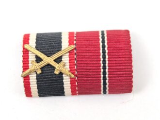 Bandspange Kriegsverdienstkreuz 2.Klasse mit Schwertern /...