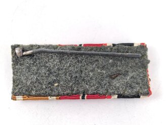 Bandspange Kriegsverdienstkreuz 2.Klasse mit Schwertern /...