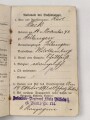 1. Weltkrieg Württemberg, Konvolut Ausweise und Verleihungsurkunden eines Angehörigen im Infanterie Regiment 124.