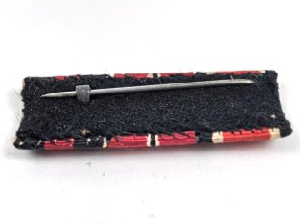 Bandspange Eisernes Kreuz 2.Klasse 1939 / Medaille Winterschlacht im Osten / Anschlussmedaille 1.Oktober 1938, 46mm