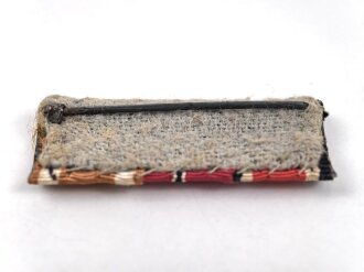 Bandspange Eisernes Kreuz 2.Klasse 1939 / Medaille Winterschlacht im Osten / Schutzwall Ehrenzeichen, 44mm