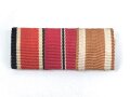 Bandspange Eisernes Kreuz 2.Klasse 1939 / Medaille Winterschlacht im Osten / Schutzwall Ehrenzeichen, 44mm