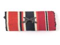 Bandspange Eisernes Kreuz 2.Klasse 1939 / Kriegsverdienstkreuz 2. Klasse mit Schwertern / Medaille Winterschlacht im Osten, 45mm