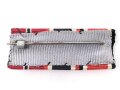 Bandspange Eisernes Kreuz 2.Klasse 1939 / Kriegsverdienstkreuz 2. Klasse mit Schwertern / Medaille Winterschlacht im Osten, 46mm