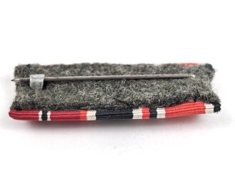 Bandspange Eisernes Kreuz 2.Klasse 1939 / Kriegsverdienstkreuz 2. Klasse mit Schwertern / Medaille Winterschlacht im Osten, 45mm