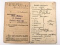 Preussen, Soldbuch eines Angehörigen des Fuss Artillerie Regiment 9