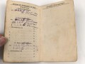 Hessen, Soldbuch eines Angehörigen im Res. Inf. Rgt. 116