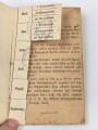 Hessen, Soldbuch eines Angehörigen im Res. Inf. Rgt. 116