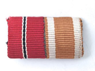 Bandspange Medaille Winterschlacht im Osten / Schutzwall Ehrenzeichen, 30mm