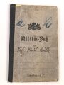 Bayern, Militärpaß eines Angehörigen im 19. Infanterie Regiment. Frankreichfeldzug, Eisernes Kreuz 2. Klasse