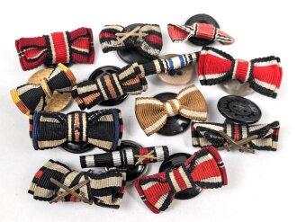 Konvolut Knopflochminiaturen