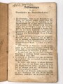 Hessen, Militärpaß eines Feldzugteilnehmers 1870/71.