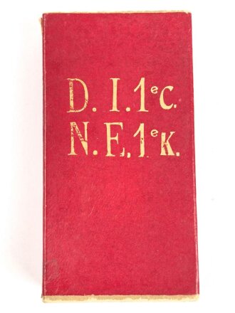 Belgien,  Etui für eine Auszeichnung