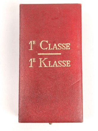 Belgien,  Etui für eine Auszeichnung