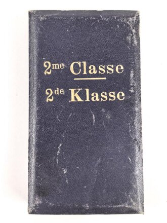 Belgien,  Etui für eine Auszeichnung