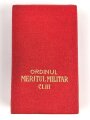 Rumänien,  Etui für eine Auszeichnung " Ordinul Meritul Militar"