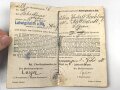 Bayern,  Militärpaß und Soldbuch eines Angehörigen Armierungs Batl. Nr. 1. am 11.8.15 wegen Krankheit zur Krankenabteilung Gent überwiesen, Kriegslazarett Stenay, zurückgestellt, ab 1918 zur Arbeitsleistung bei BASF Ludwigshafen