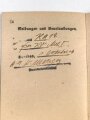 Bayrische Schützen Brigade 21, Konvolut Papiere eines Angehörigen, unter anderem Vorläufiges Besitzzeugnis zum Tragen des Korpsabzeichen