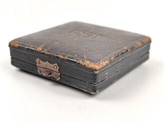 Tschechoslowakei, Etui für eine Medaille " 1891" 7,5 x 7,5 x 2,5cm