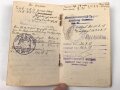 Württemberg, Militär Führerschein und zwei Soldbücher eines Angehörigen im Kraftfahrbatl. , Eisernes Kreuz 2. Klasse