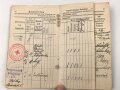 Württemberg, Militär Führerschein und zwei Soldbücher eines Angehörigen im Kraftfahrbatl. , Eisernes Kreuz 2. Klasse