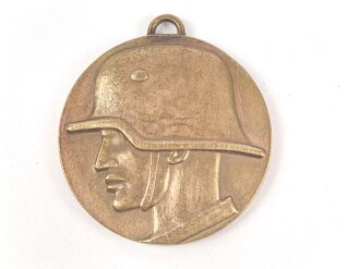 Freikorps von Epp,  Erinnerungsmedaille der Radfahr Komp. 41 Stabskompanie v. Epp Weihnachten 1919" Durchmesser 36mm