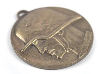 Freikorps von Epp,  Erinnerungsmedaille der Radfahr Komp. 41 Stabskompanie v. Epp Weihnachten 1919" Durchmesser 36mm