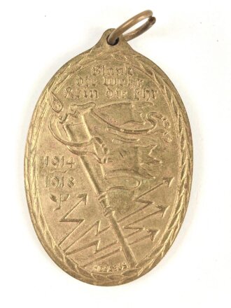 Kyffhäuserbund,  Kriegsdenkmünze 1914-18 , Band...