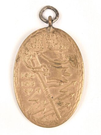 Kyffhäuserbund,  Kriegsdenkmünze 1914-18 , Band...