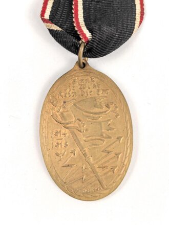 Kyffhäuserbund,  Kriegsdenkmünze 1914-18 , am Band