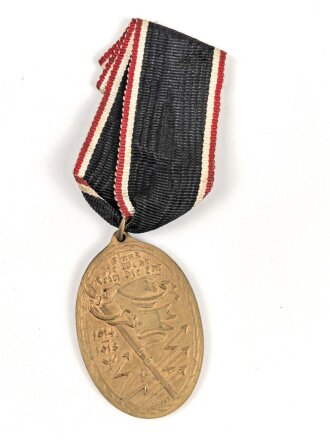 Kyffhäuserbund,  Kriegsdenkmünze 1914-18 , am Band