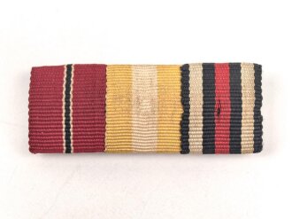 Bandspange Ostmedaille, Ehrenzeichen Schlesischer Adler...