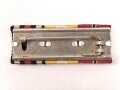 Bandspange Ostmedaille, Ehrenzeichen Schlesischer Adler 2. Stufe, Ehrenkreuz für Frontkämpfer. Breite 26mm