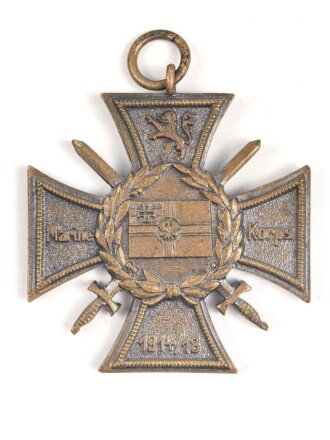 Marine Korps Flandern, Ehrenkreuz 1914/18