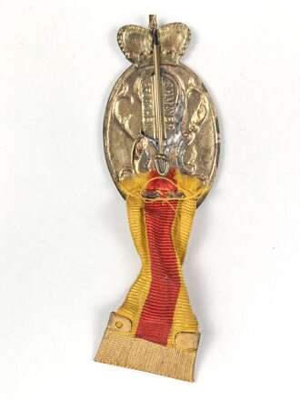 Blechabzeichen, vermutlich badischer Kriegerverein