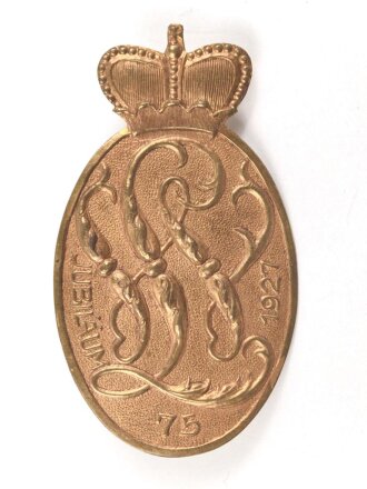 Blechabzeichen, vermutlich badischer Kriegerverein