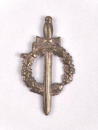 "Kampfabzeichen" als Auflage für das Band zur Deutsche Ehrendenkmünze des Weltkrieges 1914-1918