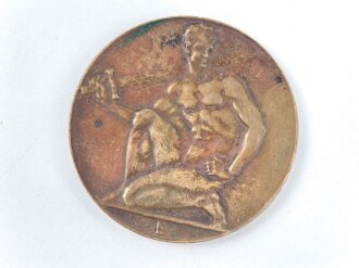 Freikorps, Einwohnerwehr Bayern , München, bronzene Schießmedaille. Durchmesser 38mm