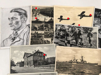 2.Weltkrieg, 17 Stück Ansichtskarten