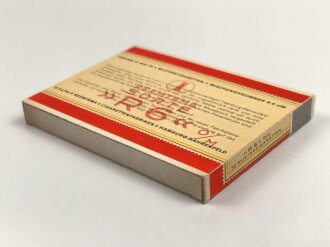 Schachtel Zigaretten "Reemtsma R6" ungeöffnet , Steuerbanderole mit Hakenkreuz