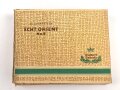 Schachtel Zigaretten "Echt Orient No.5" ungeöffnet , Steuerbanderole mit Hakenkreuz, leicht eingedrückt